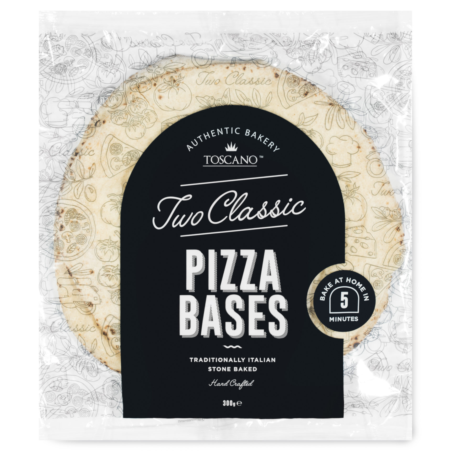 Twin Pack Pizza Base